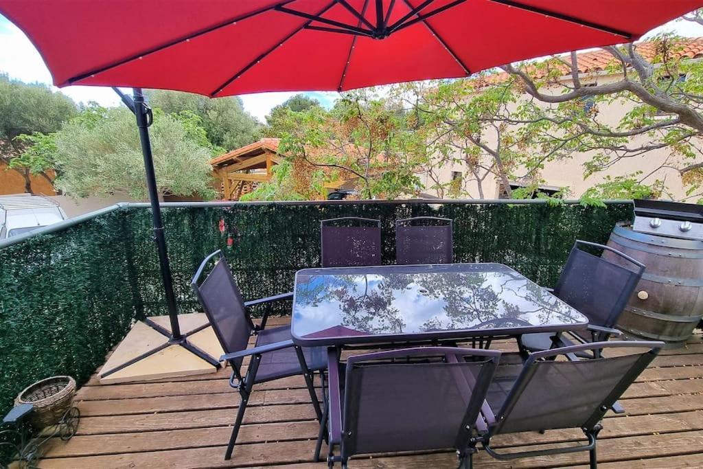 Charmante Maison, Idealement Situee Fitou エクステリア 写真